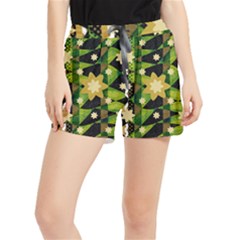 Background-batik 02 Women s Runner Shorts by nateshop