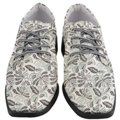 Batik Klasik In Indonesia Women Heeled Oxford Shoes