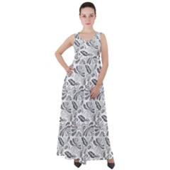 Batik Klasik In Indonesia Empire Waist Velour Maxi Dress by nateshop