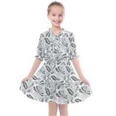 Batik Klasik In Indonesia Kids  All Frills Chiffon Dress by nateshop