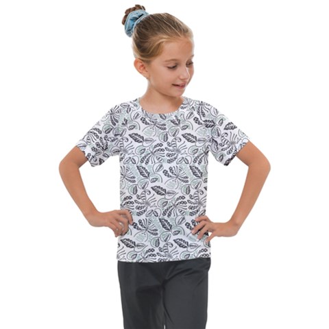 Batik Klasik In Indonesia Kids  Mesh Piece T-shirt by nateshop