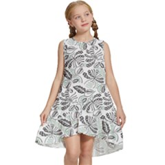 Batik Klasik In Indonesia Kids  Frill Swing Dress by nateshop