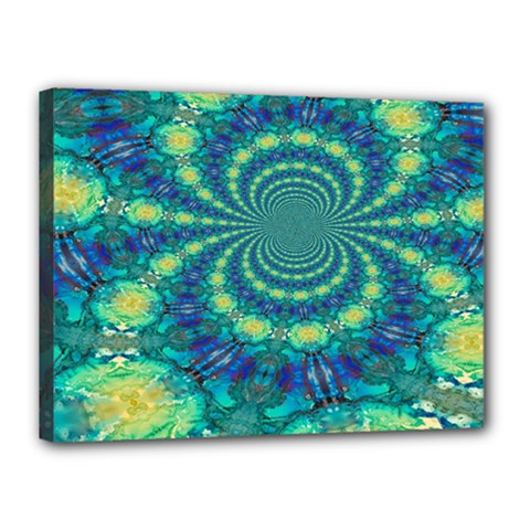 Fractal Canvas 16  X 12  (stretched) by nateshop