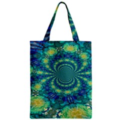 Fractal Zipper Classic Tote Bag by nateshop