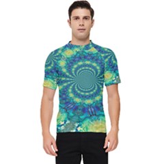 Fractal Men s Short Sleeve Rash Guard by nateshop