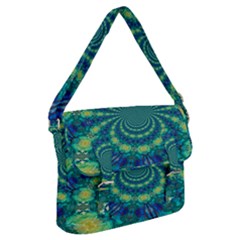 Fractal Buckle Messenger Bag by nateshop