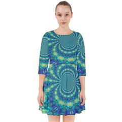 Fractal Smock Dress by nateshop