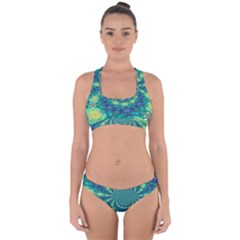 Fractal Cross Back Hipster Bikini Set by nateshop