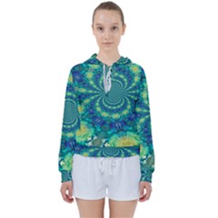 Fractal Women s Tie Up Sweat by nateshop