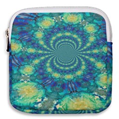 Fractal Mini Square Pouch by nateshop