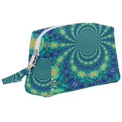 Fractal Wristlet Pouch Bag (large) by nateshop