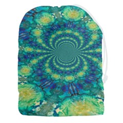 Fractal Drawstring Pouch (3xl) by nateshop