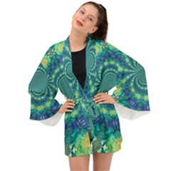 Fractal Long Sleeve Kimono by nateshop