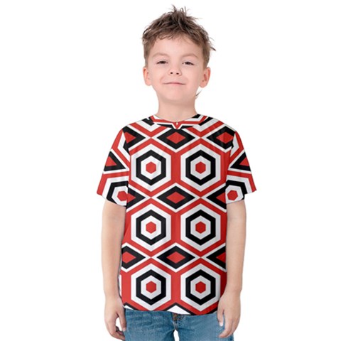 Motif-20 Kids  Cotton T-shirt by nateshop