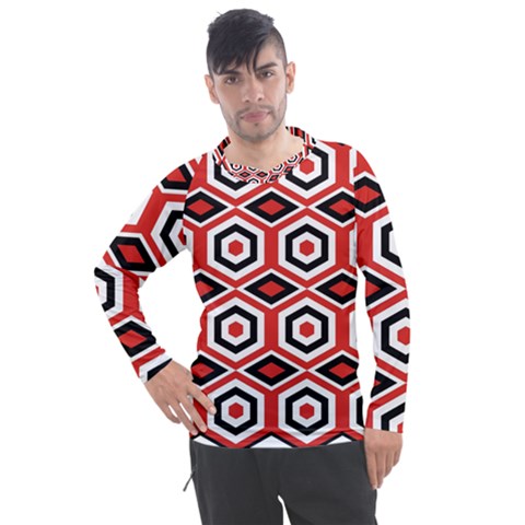 Motif-20 Men s Pique Long Sleeve T-shirt by nateshop