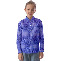 Retro-01 Kids  Long Sleeve Shirt