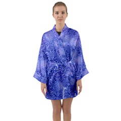 Retro-01 Long Sleeve Satin Kimono