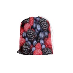 Berries-01 Drawstring Pouch (medium) by nateshop