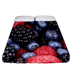 Berries-01 Fitted Sheet (king Size) by nateshop