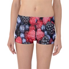 Berries-01 Reversible Boyleg Bikini Bottoms by nateshop