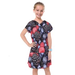 Berries-01 Kids  Drop Waist Dress by nateshop