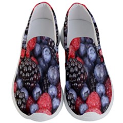 Berries-01 Men s Lightweight Slip Ons by nateshop