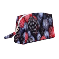 Berries-01 Wristlet Pouch Bag (medium) by nateshop