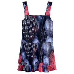 Berries-01 Kids  Layered Skirt Swimsuit by nateshop