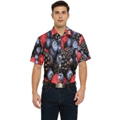 Berries-01 Men s Short Sleeve Pocket Shirt  by nateshop