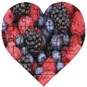 Berries-01 Wooden Puzzle Heart View1