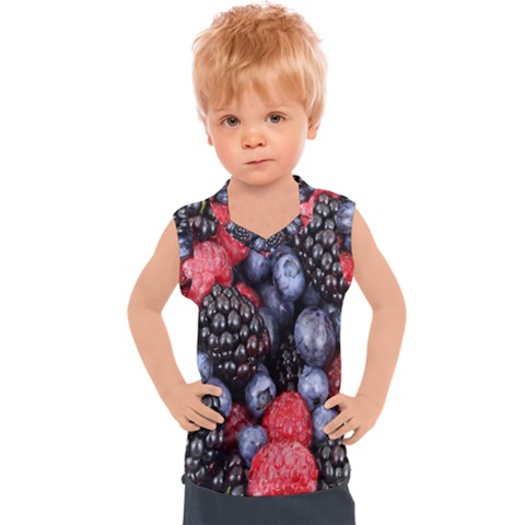 Berries-01 Kids  Sport Tank Top by nateshop