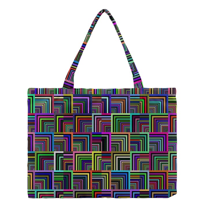 Wallpaper-background-colorful Medium Tote Bag