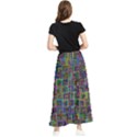 Wallpaper-background-colorful Maxi Chiffon Skirt View2