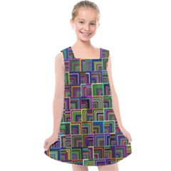 Wallpaper-background-colorful Kids  Cross Back Dress by Bedest