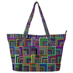 Wallpaper-background-colorful Full Print Shoulder Bag by Bedest