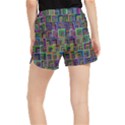 Wallpaper-background-colorful Women s Runner Shorts View2