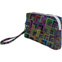 Wallpaper-background-colorful Wristlet Pouch Bag (Small) View1