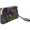 Wallpaper-background-colorful Wristlet Pouch Bag (Small) View2