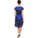 Landscape-sci-fi-alien-world Cap Sleeve Midi Dress View2