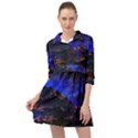 Landscape-sci-fi-alien-world Mini Skater Shirt Dress View1