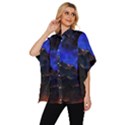 Landscape-sci-fi-alien-world Women s Batwing Button Up Shirt View2