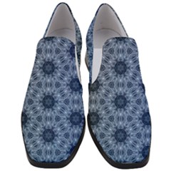 Pattern-patterns-seamless-design Women Slip On Heel Loafers by Bedest