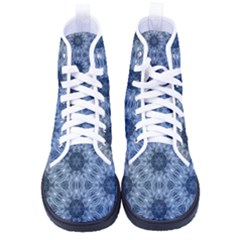 Pattern-patterns-seamless-design Men s High-top Canvas Sneakers by Bedest