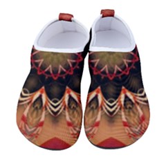 Abstract-kaleidoscope-design Women s Sock-style Water Shoes