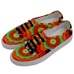 Abstract-kaleidoscope-colored Men s Classic Low Top Sneakers by Bedest