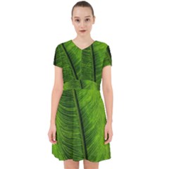 Green-leaf-plant-freshness-color Adorable In Chiffon Dress by Bedest