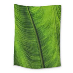 Green-leaf-plant-freshness-color Medium Tapestry by Bedest