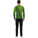 Green-leaf-plant-freshness-color Men s Long Sleeve Rash Guard View2