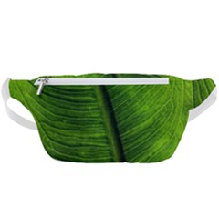 Green-leaf-plant-freshness-color Waist Bag  by Bedest