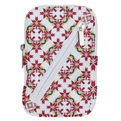 Christmas-wallpaper-background Belt Pouch Bag (large) by Bedest